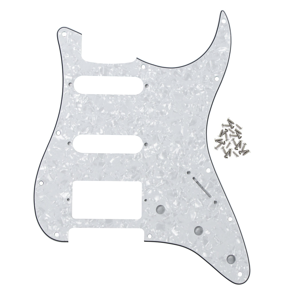 FLEOR Guitar HSS Pickguard HSS Scratch Plate for Strat | iknmusic