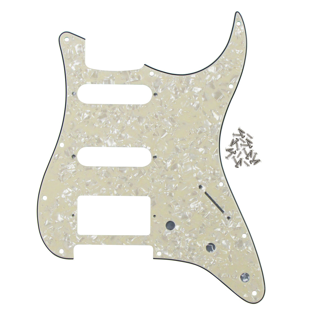 FLEOR Guitar HSS Pickguard HSS Scratch Plate for Strat | iknmusic