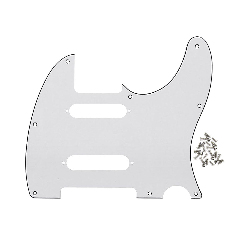 FLEOR Nashville Tele Pickguard 8 Hole with Screws | iknmusic