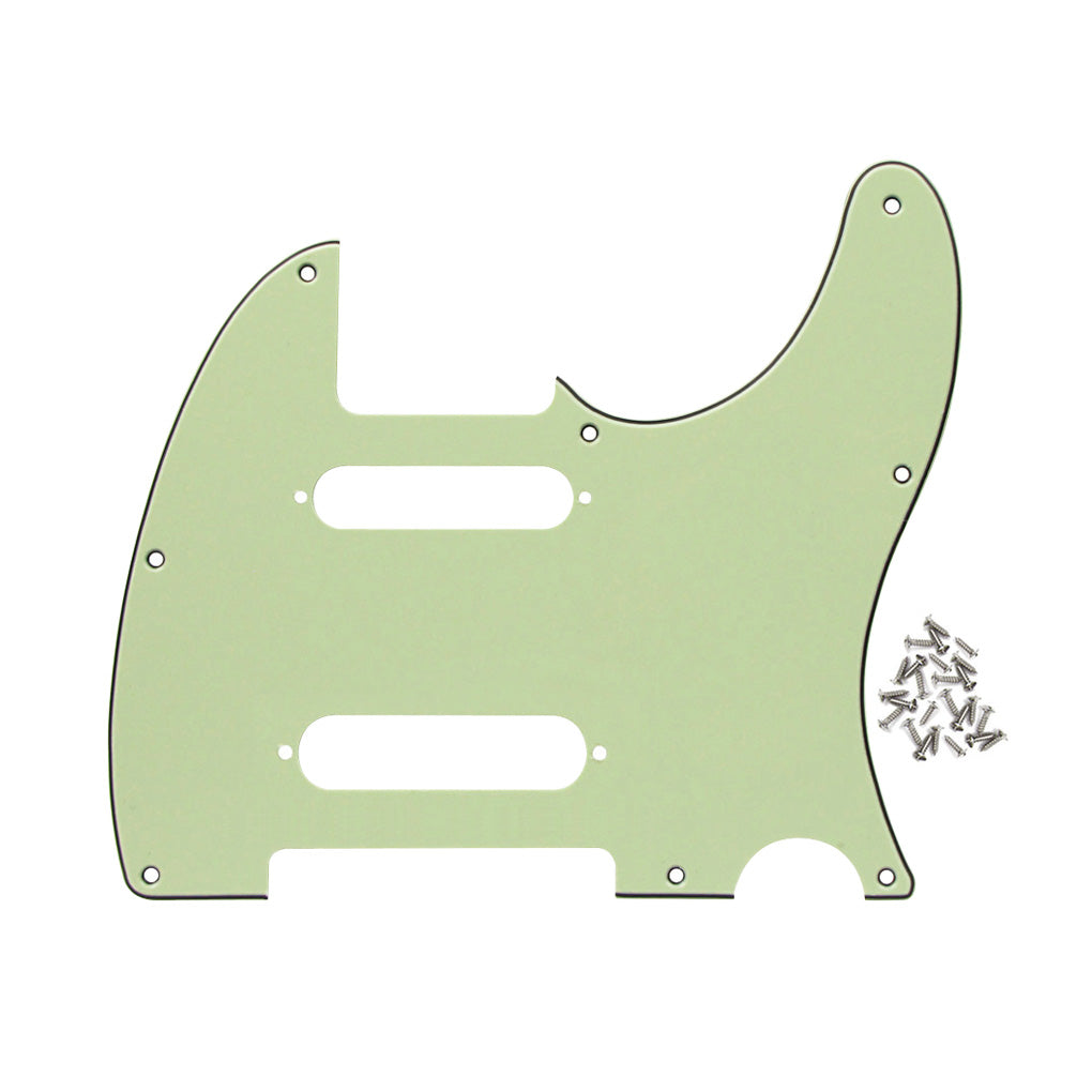 FLEOR Nashville Tele Pickguard 8 Hole with Screws | iknmusic