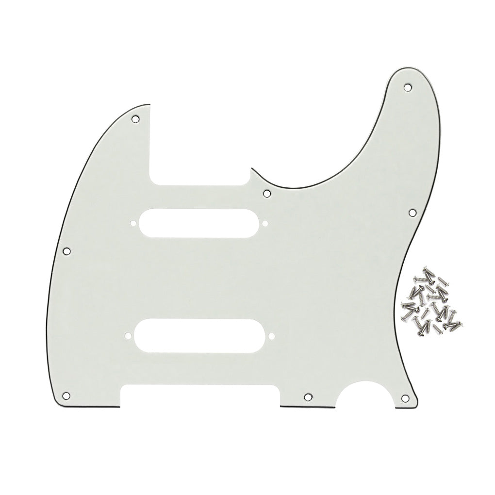 FLEOR Nashville Tele Pickguard 8 Hole with Screws | iknmusic