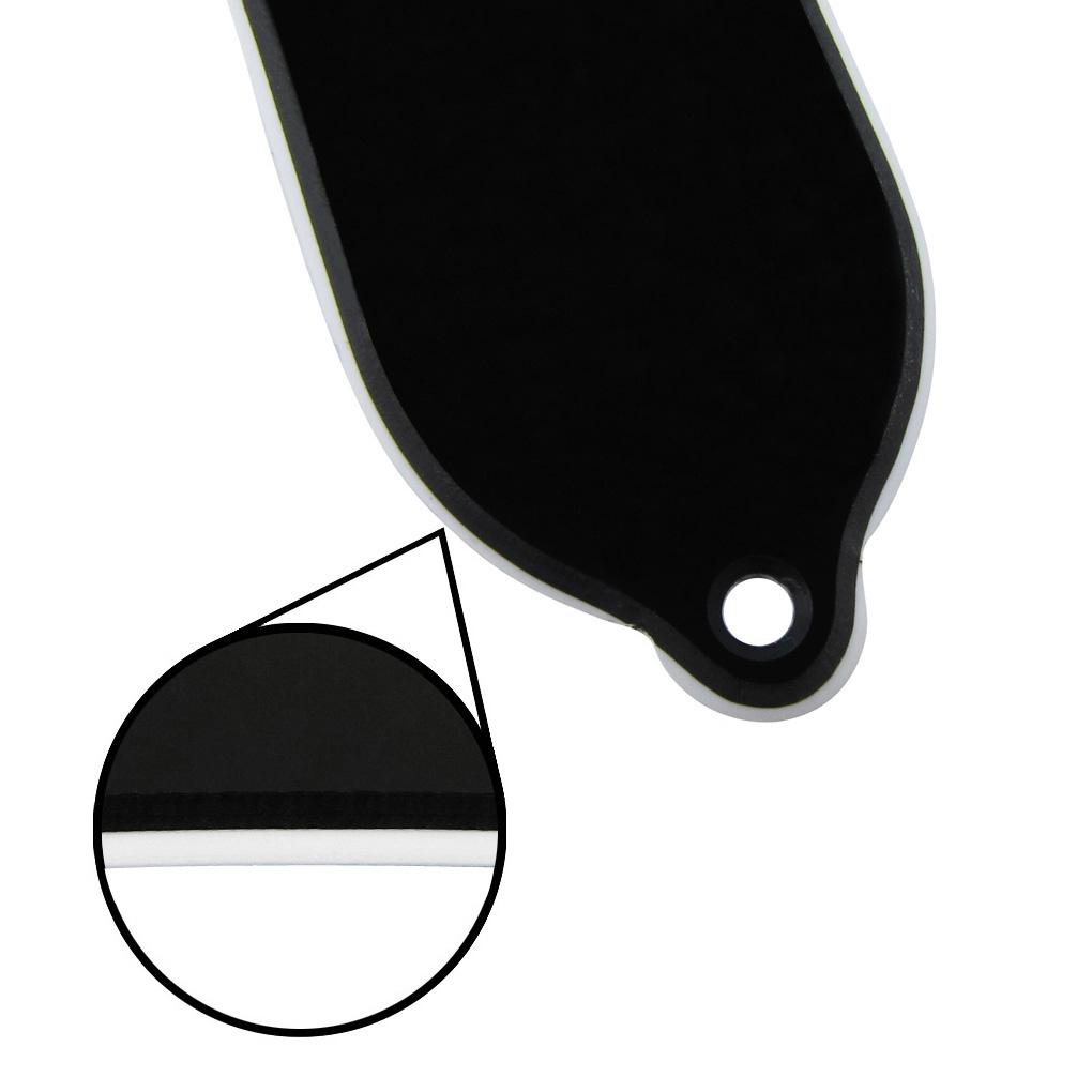 FLEOR 3 Hole Guitar Truss Rod Covers Plastic for LP Guitar | iknmusic