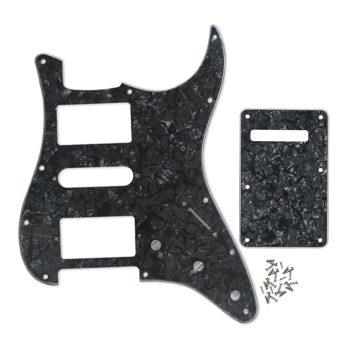 FLEOR Strat HSH Electric Guitar Pickguard & Backplate | iknmusic