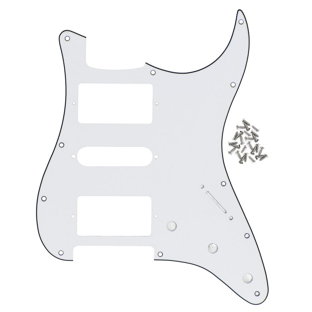 FLEOR 11 Hole HSH Electric Guitar Pickguard Strat | iknmusic