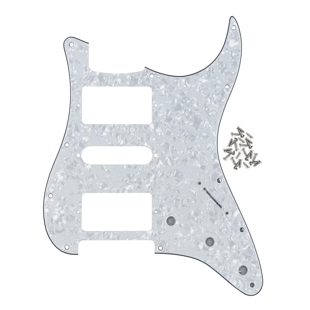 FLEOR 11 Hole HSH Electric Guitar Pickguard Strat | iknmusic