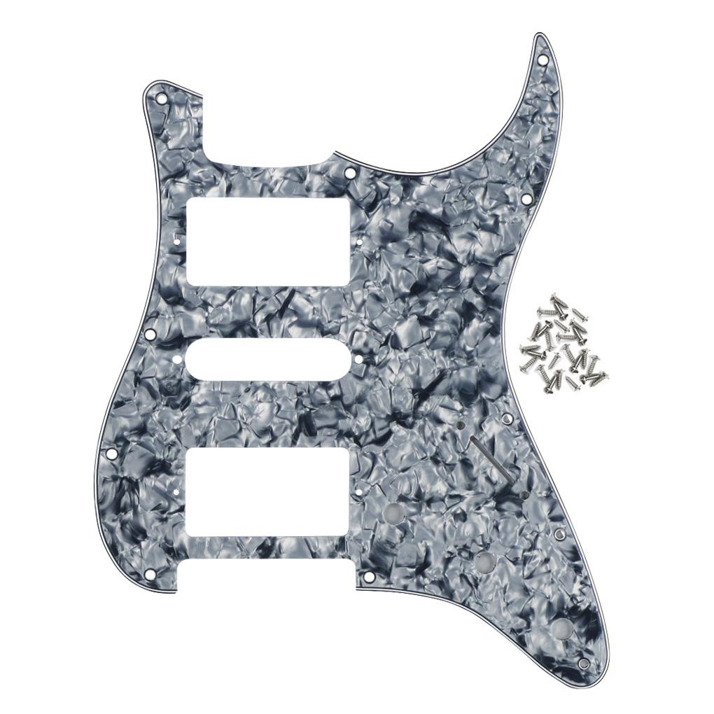 FLEOR 11 Hole HSH Electric Guitar Pickguard Strat | iknmusic