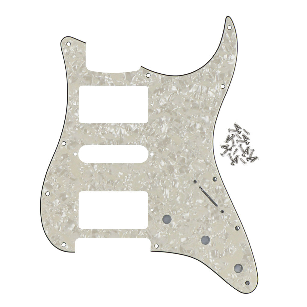 FLEOR Strat HSH Electric Guitar Pickguard & Backplate | iknmusic