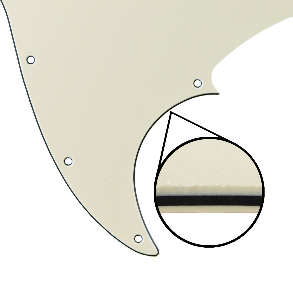 FLEOR Jazz Bass Pickguard 4 Strings & Screws | iknmusic