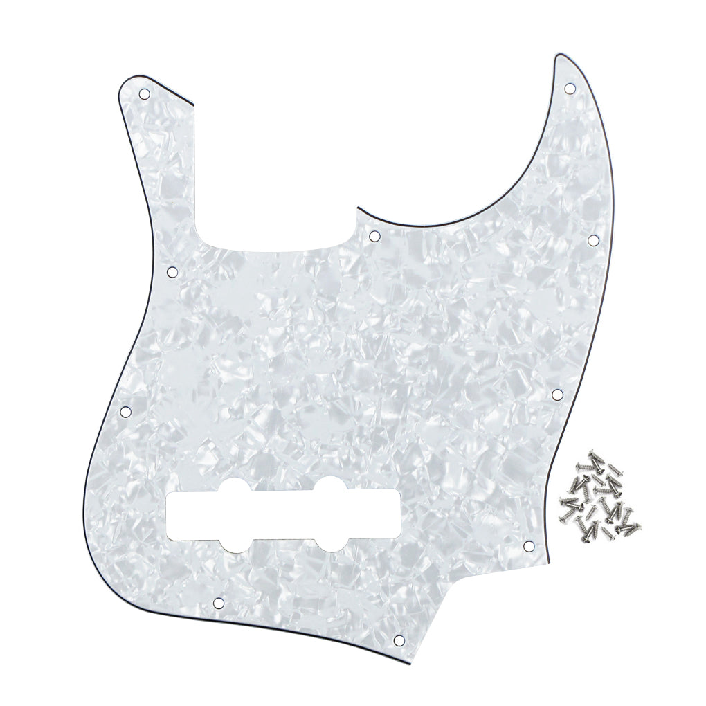 FLEOR Jazz Bass Pickguard 4 Strings & Screws | iknmusic