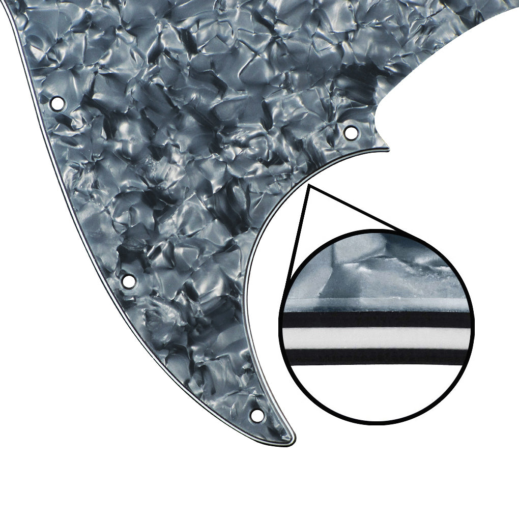 FLEOR Jazz Bass Pickguard 4 Strings & Screws | iknmusic