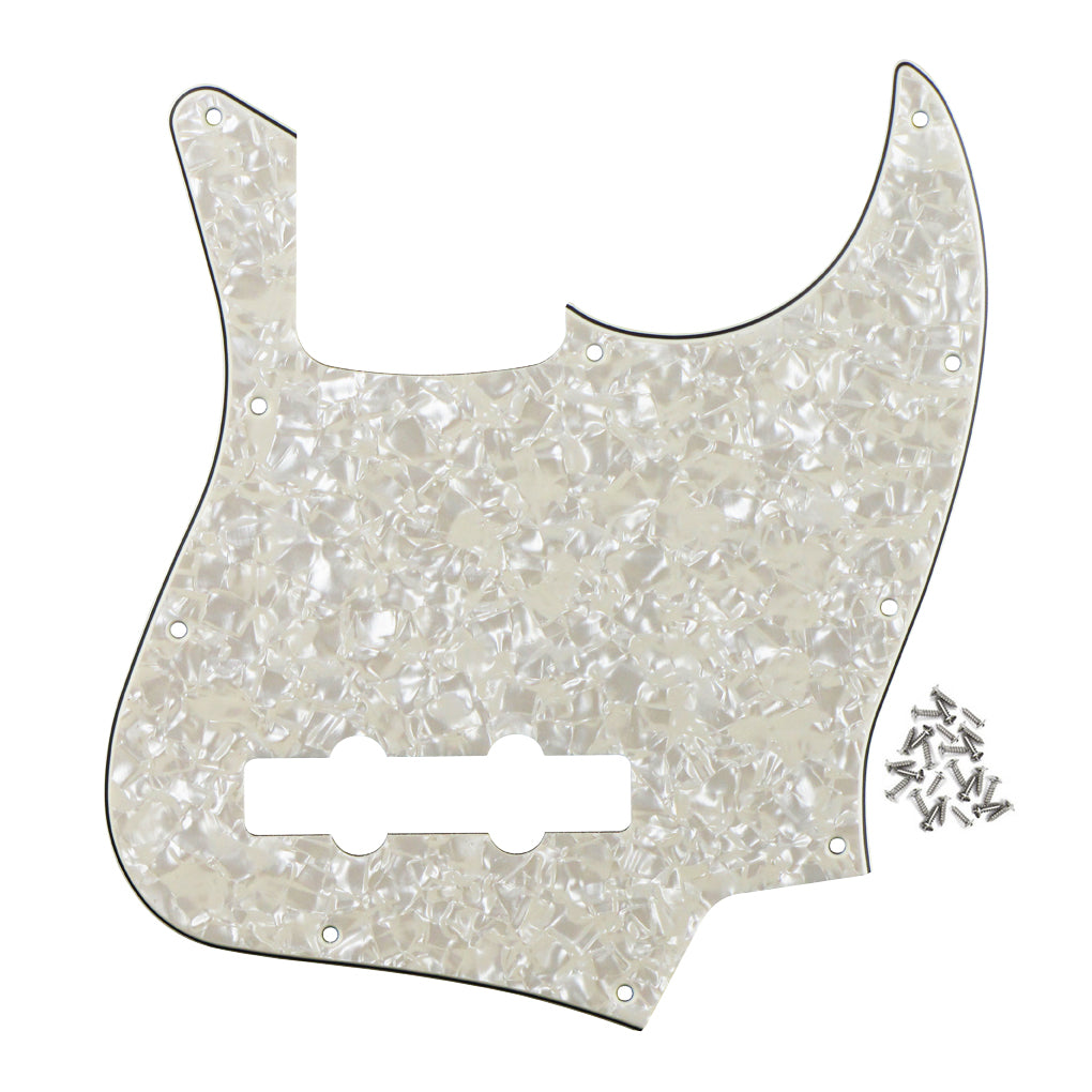 FLEOR Jazz Bass Pickguard 4 Strings & Screws | iknmusic