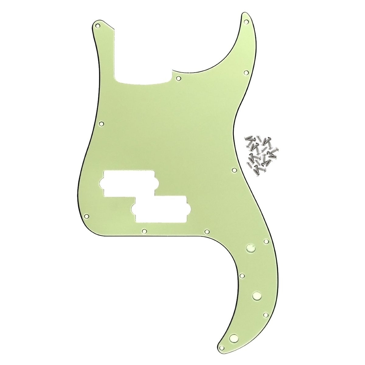 FLEOR 13 Hole PB P Bass Pickguard for 4 String Bass | iknmusic