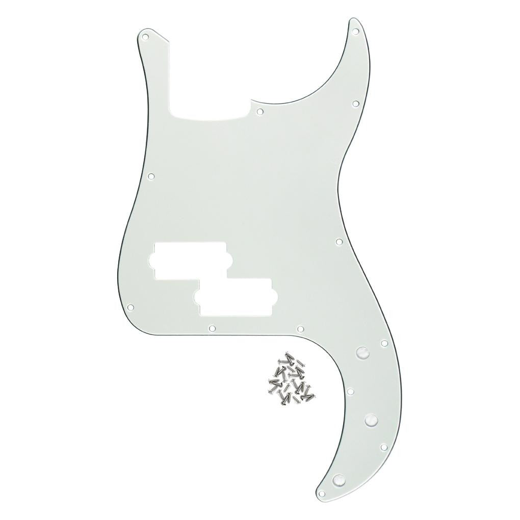 FLEOR 13 Hole PB P Bass Pickguard for 4 String Bass | iknmusic
