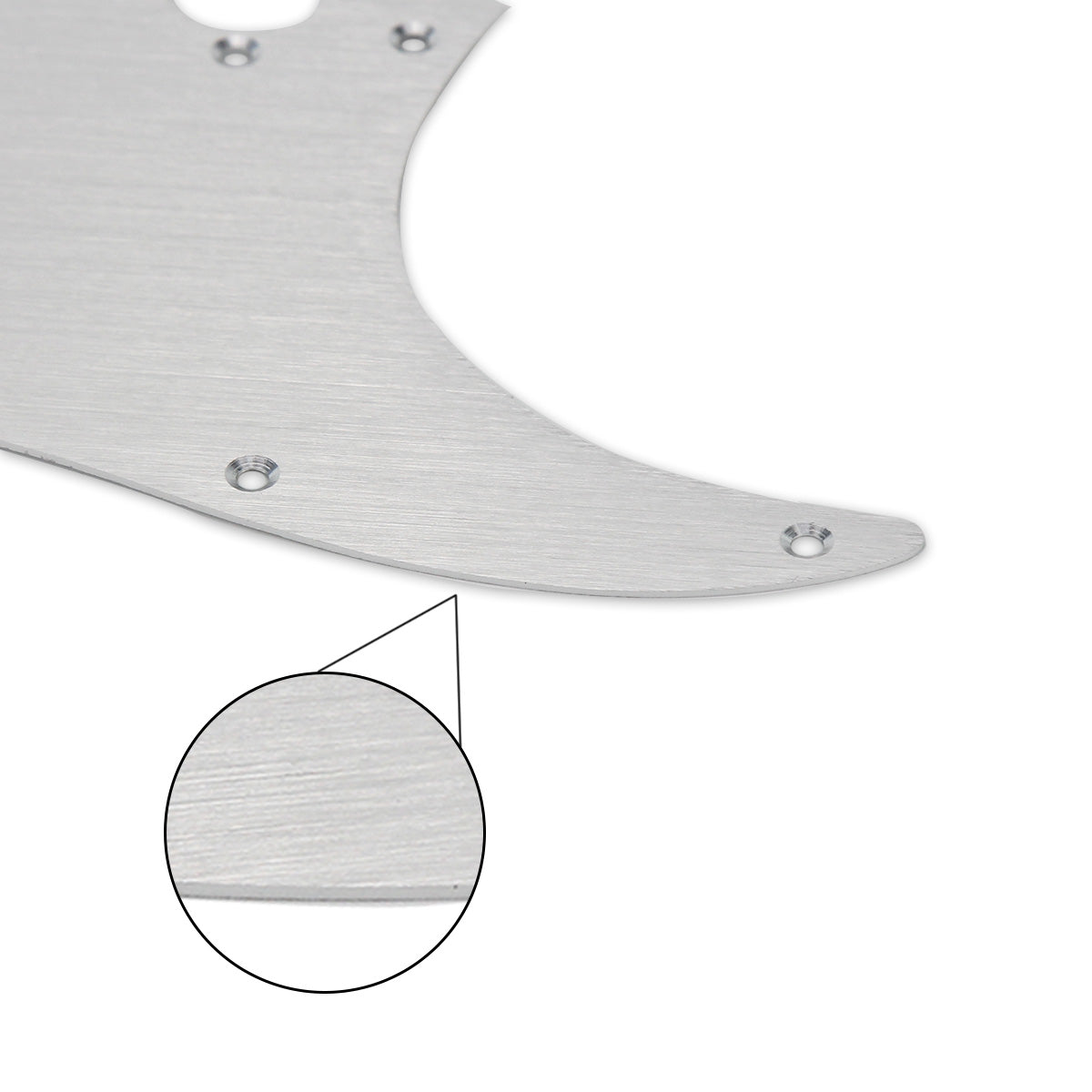 FLEOR Anodized Aluminum Metal Guitar Pickguard Strat SSS | iknmusic