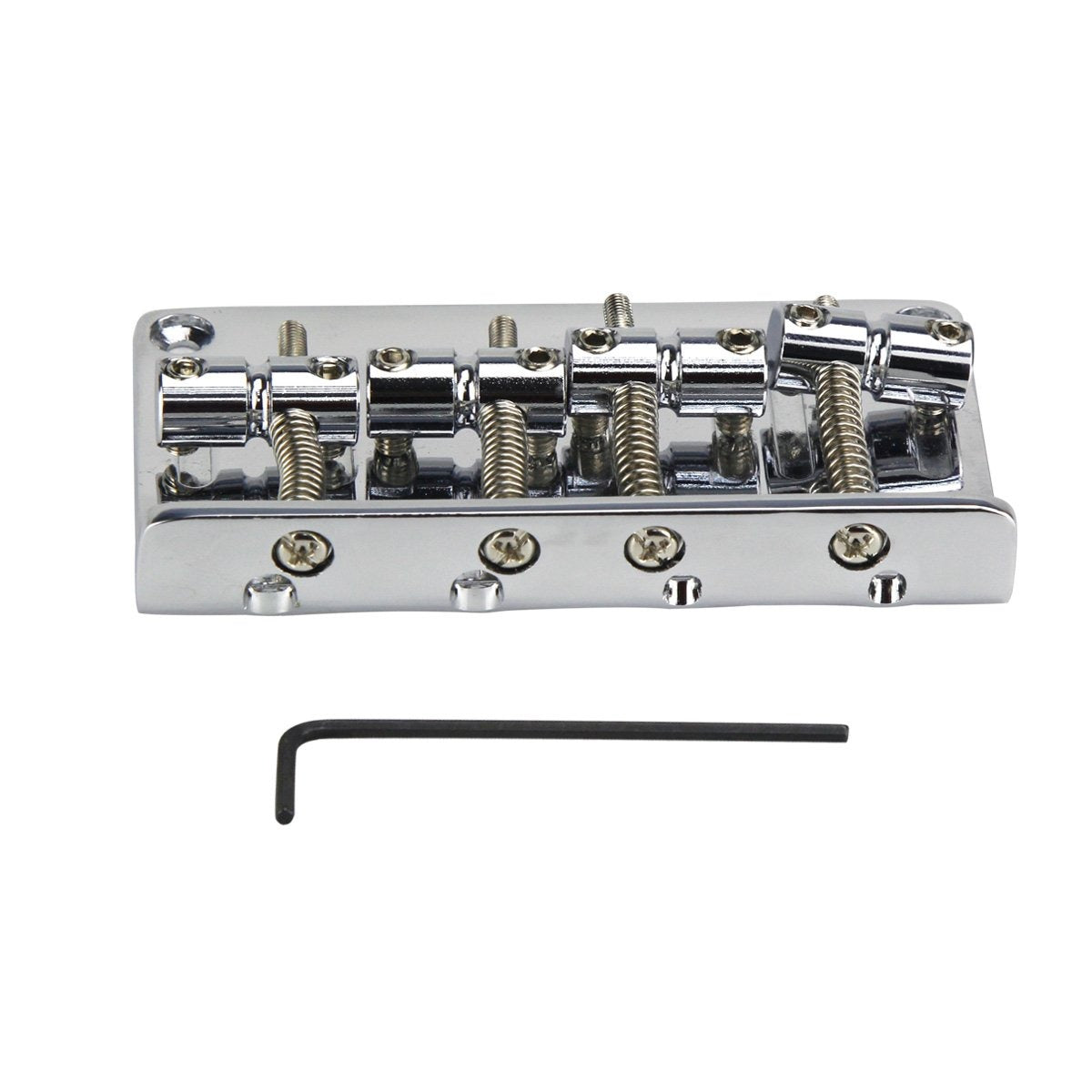 FLEOR Chrome 4 String Electric Bass Bridge Made in Korea | iknmusic