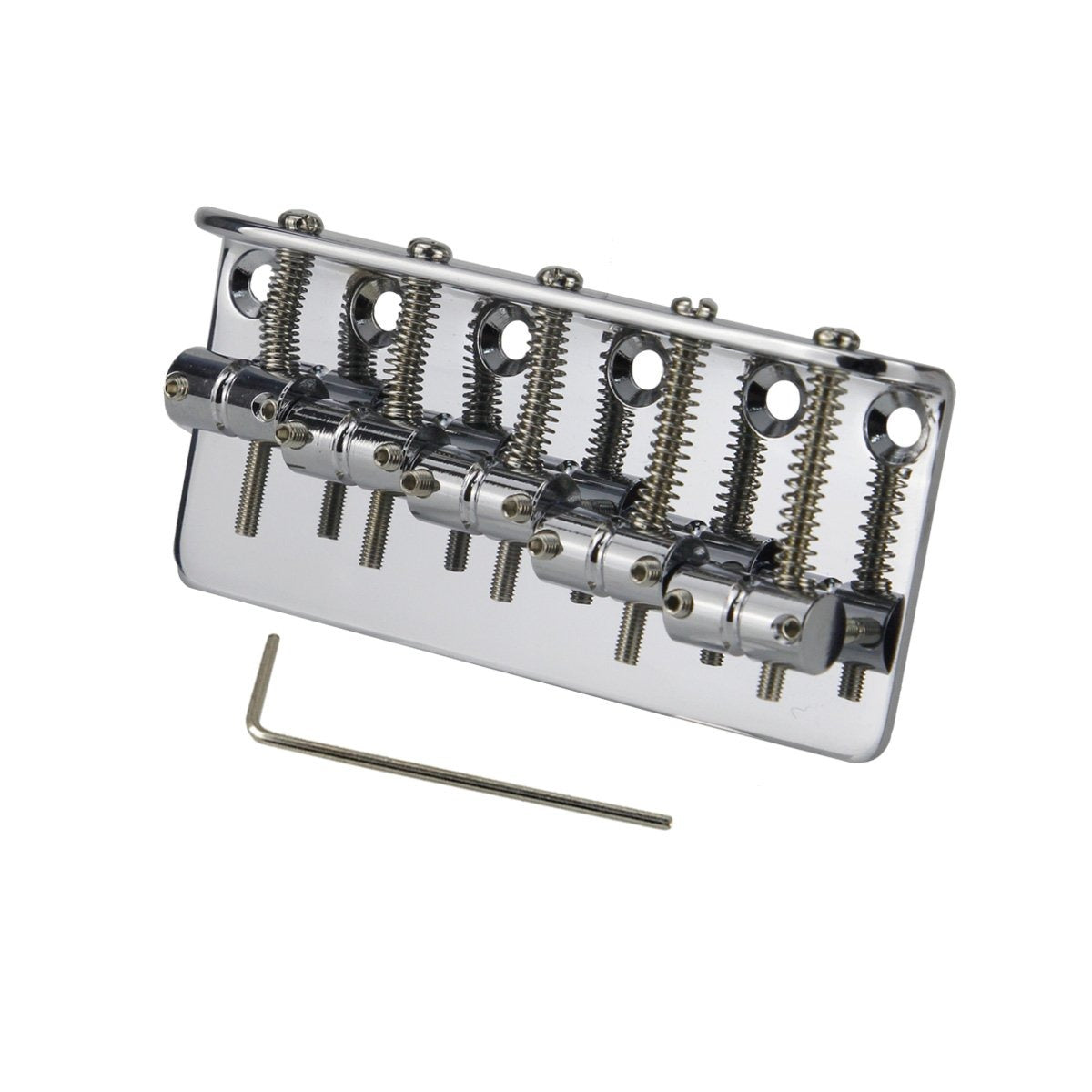 FLEOR 5 String Saddle Bass Bridge Chrome Made in Korea | iknmusic