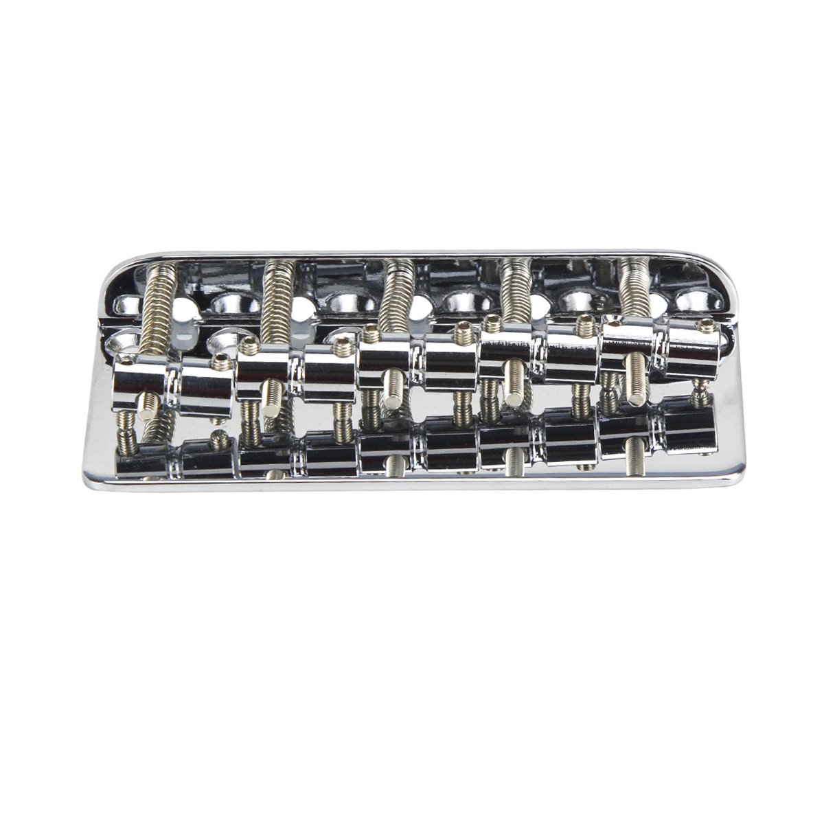 FLEOR 5 String Saddle Bass Bridge Chrome Made in Korea | iknmusic