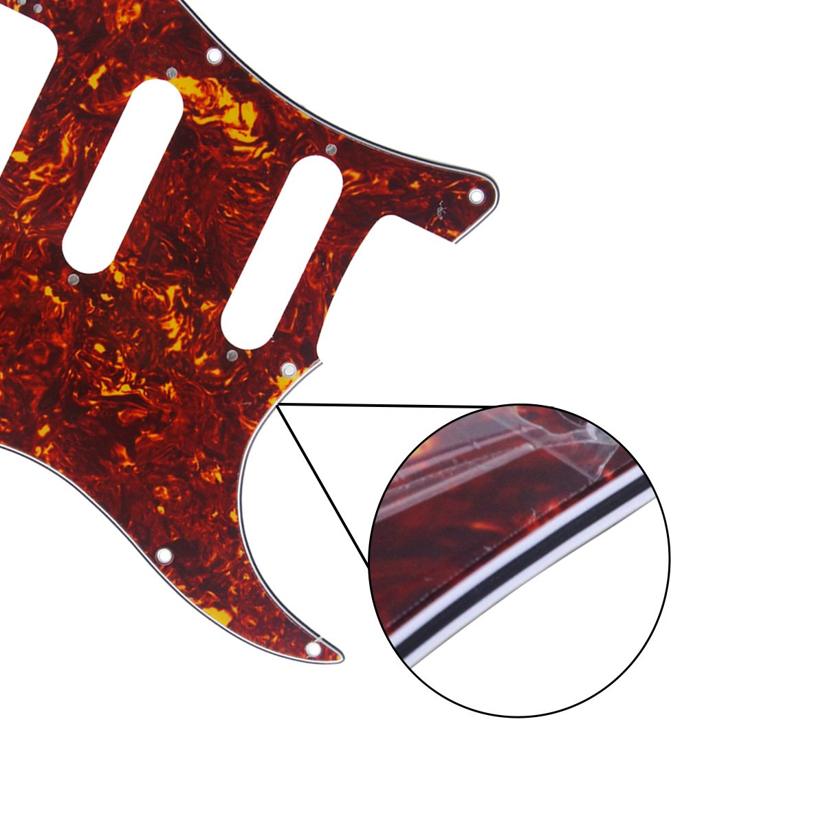 FLEOR SSH Guitar Pickguard Scratch Plate for Strat | iknmusic