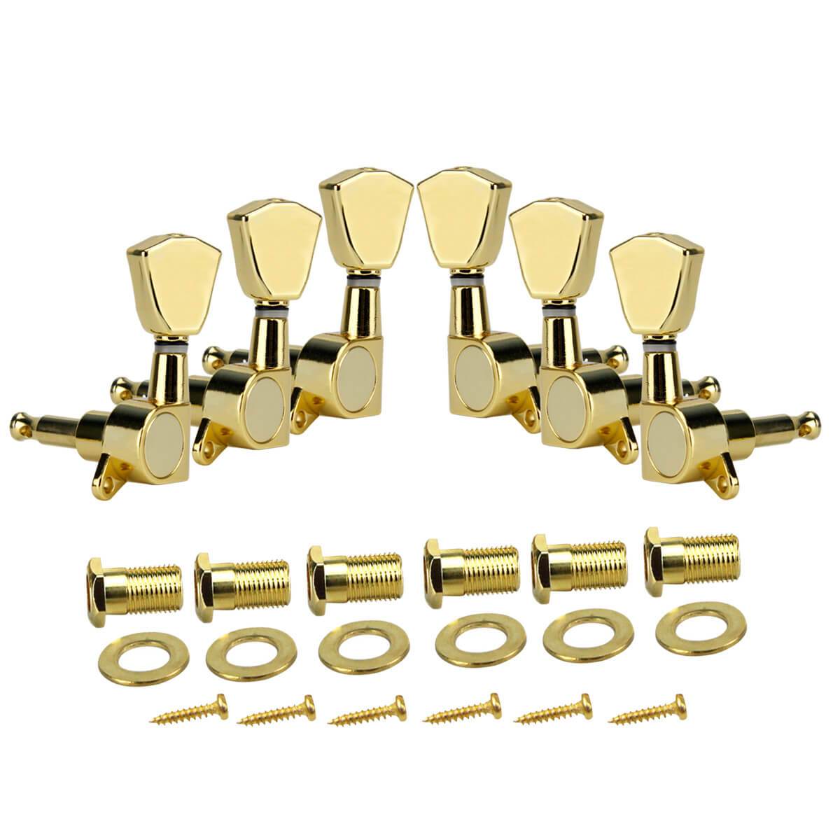 FLEOR Guitar Tuning Keys Machine Heads 3L3R for LP | iknmusic