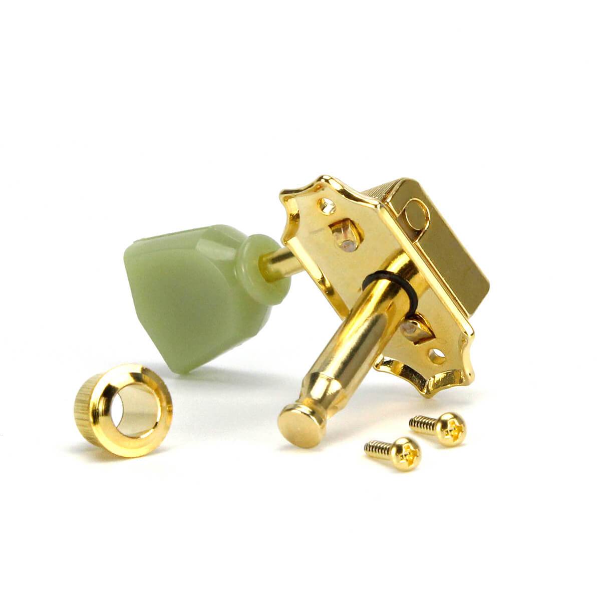 FLEOR Guitar Machine Heads Tuning Pegs 3L3R for LP Guitar | iknmusic