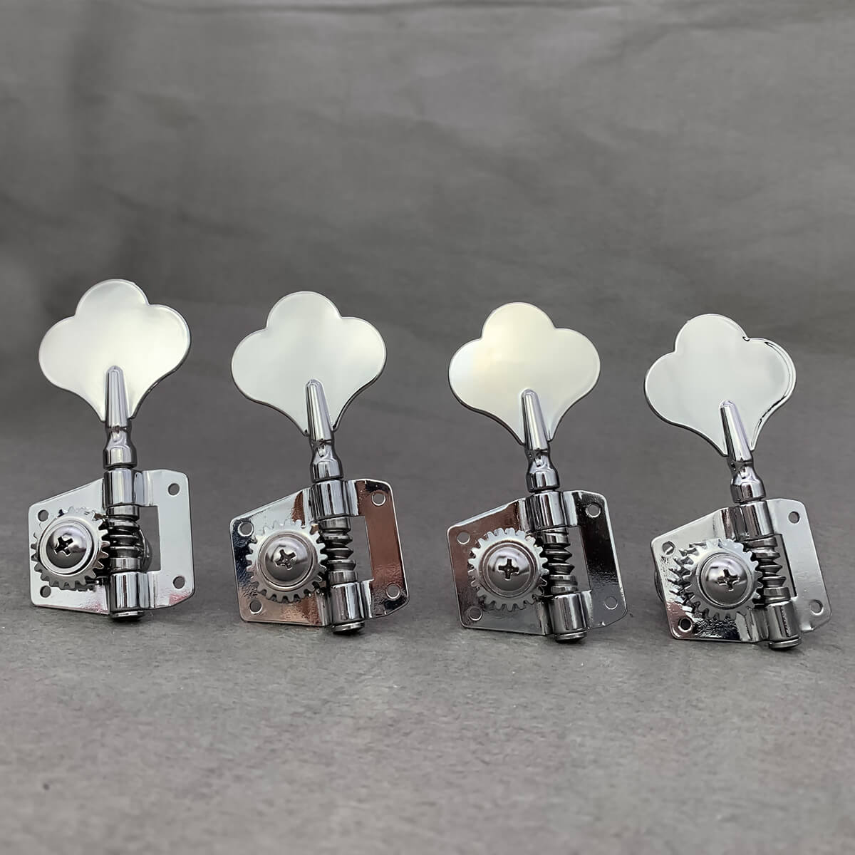 FLEOR Open Gear Bass Tuning Machines Heads Pegs Keys | iknmusic