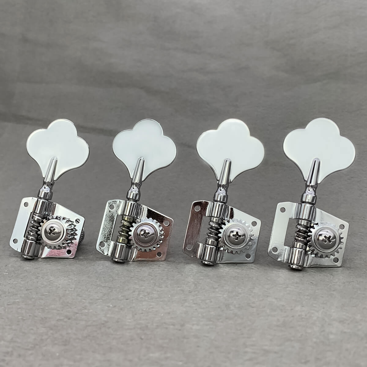 FLEOR Open Gear Bass Tuning Machines Heads Pegs Keys | iknmusic