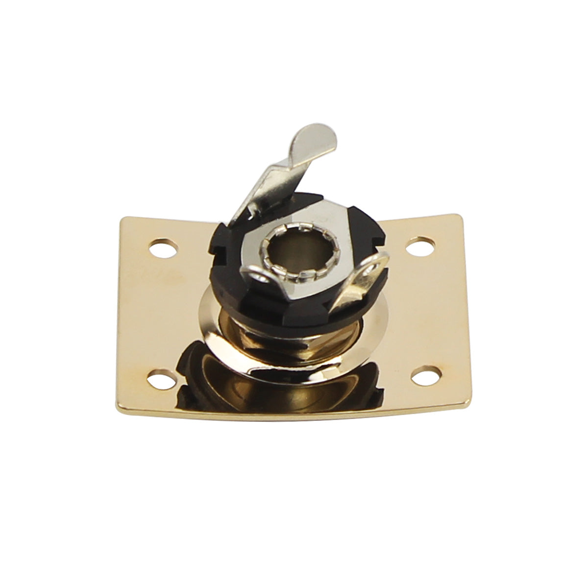 FLEOR Square Style Copper Guitar Jack Output Socket 1/4" | iknmusic