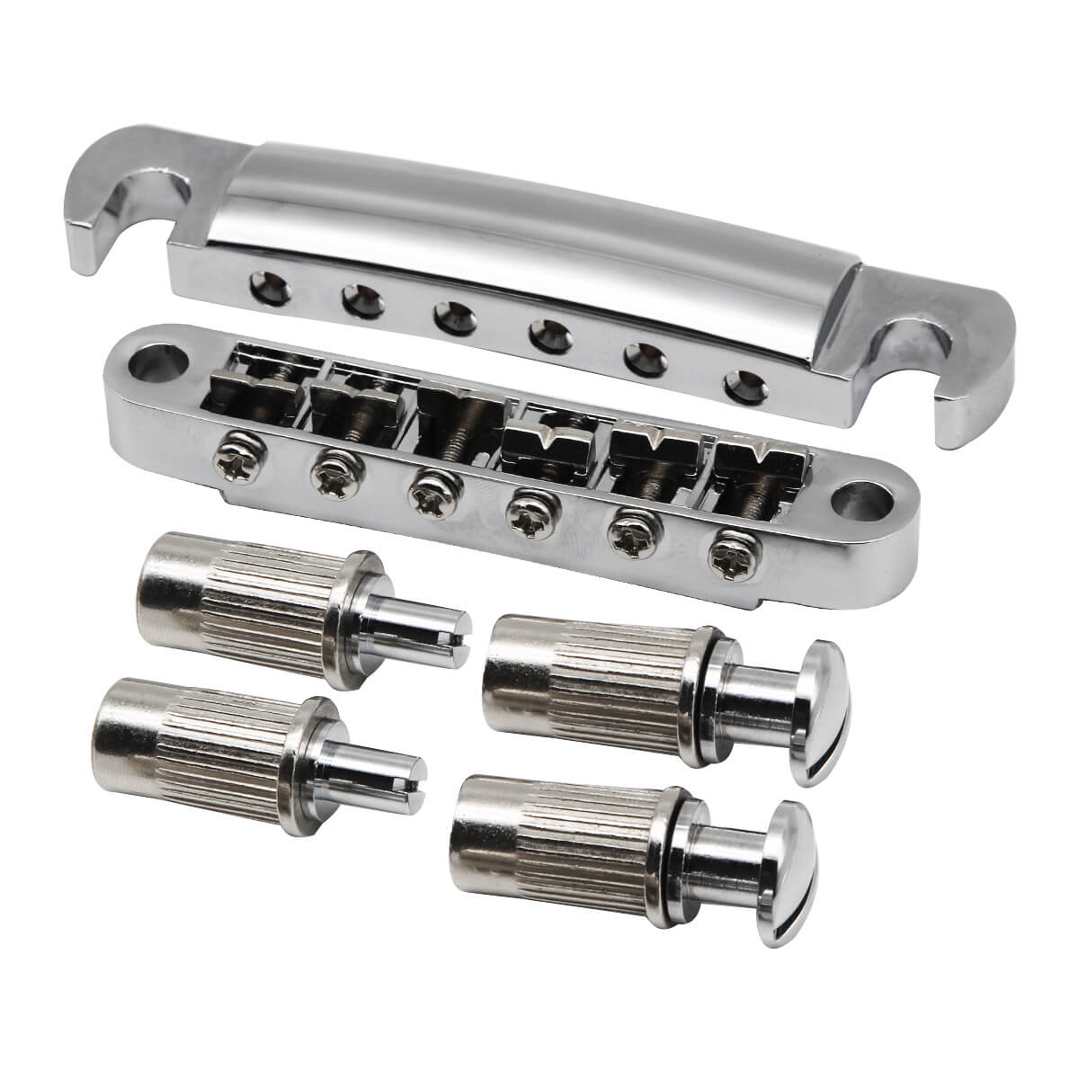 FLEOR Tune-O-Matic Guitar Bridge &Tailpiece for LP Guitar | iknmusic