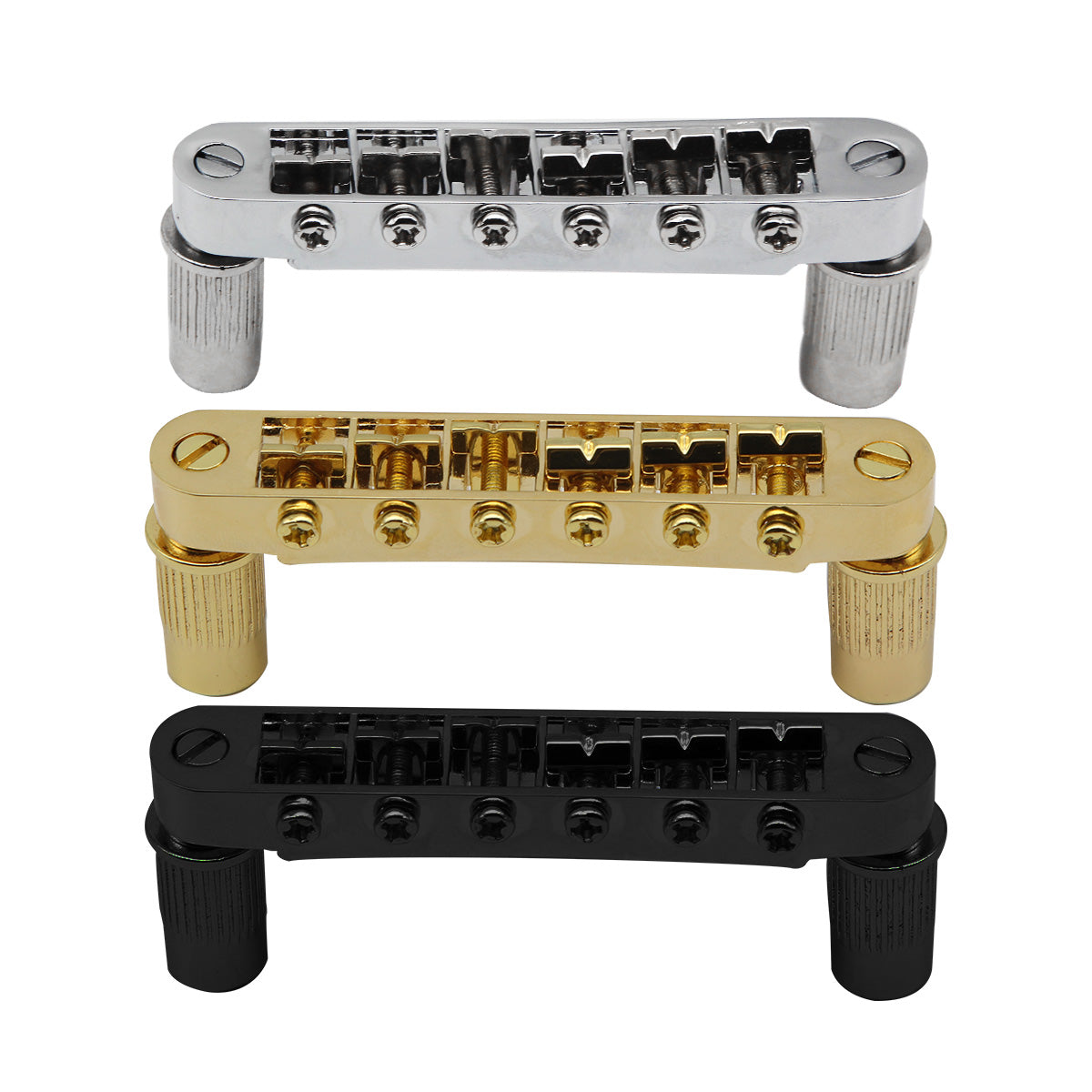 FLEOR Zinc Alloy Guitar Tune-O-Matic Bridge for LP Guitar | iknmusic