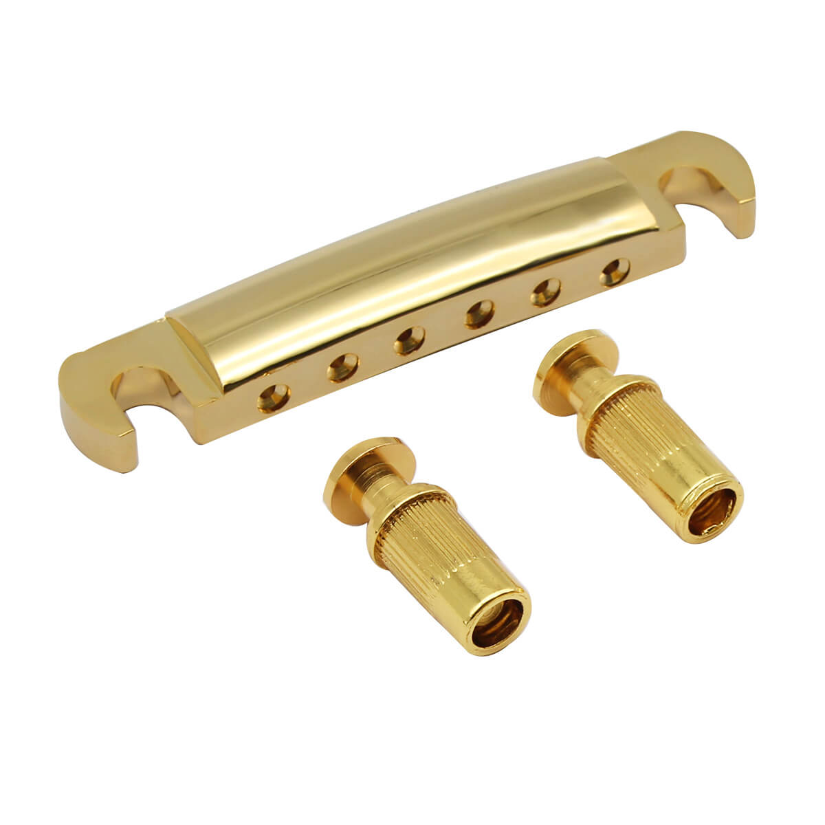 FLEOR Tune-O-Matic Guitar Tailpiece for LP Style Guitar | iknmusic