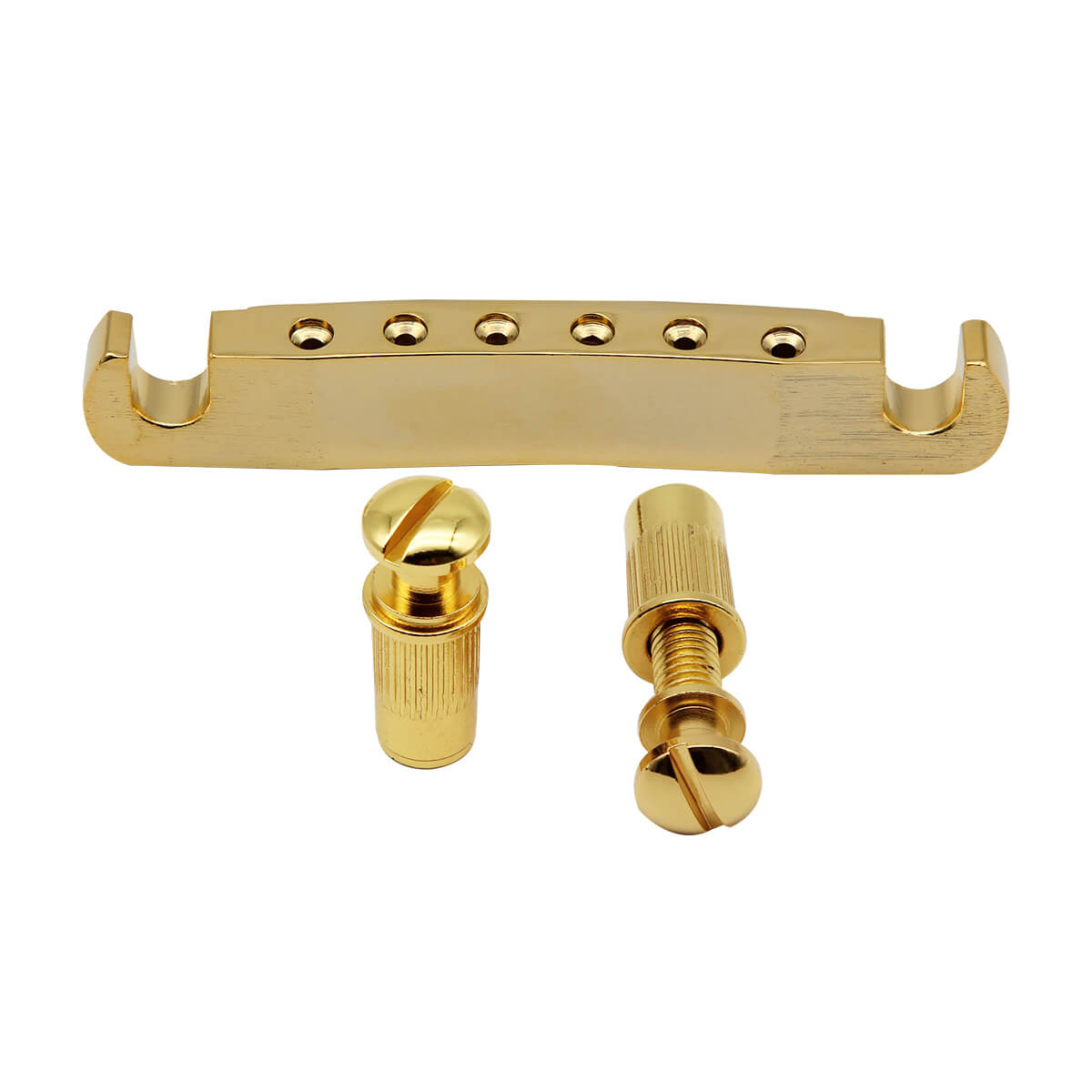 FLEOR Tune-O-Matic Guitar Tailpiece for LP Style Guitar | iknmusic