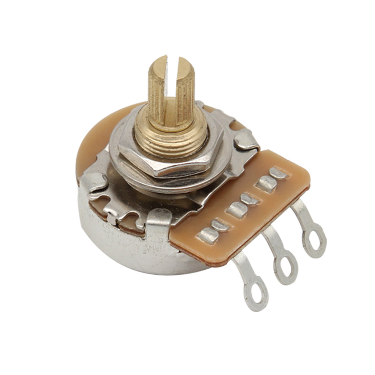 FLEOR Brass 3/8" Short Shaft Guitar Potentiometers Pots | iknmusic