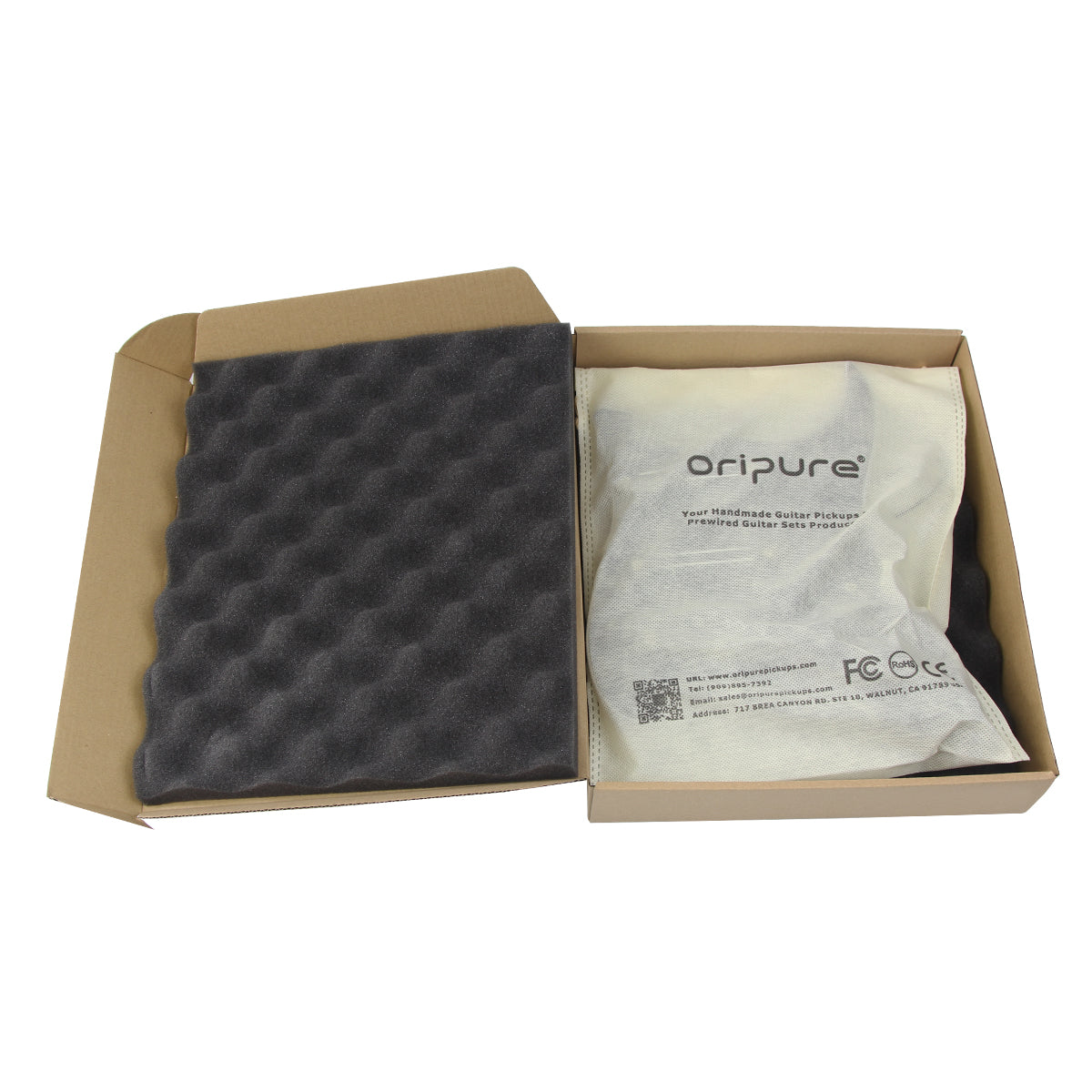 OriPure Loaded Prewired Pickguard SSS Strat con pastillas de bobina simple Alnico 5