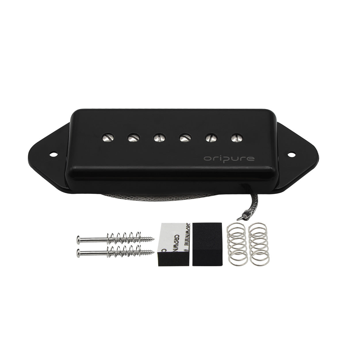 OriPure Vintage Alnico 5 Dog Ear P90 Single Coil Guitar Pickup for LP P90