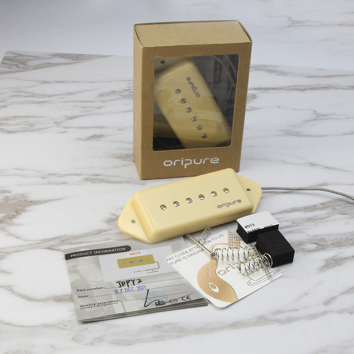 OriPure Alnico 2 Vintage P90 Dog Ear Soapbar Pickup JDPY201