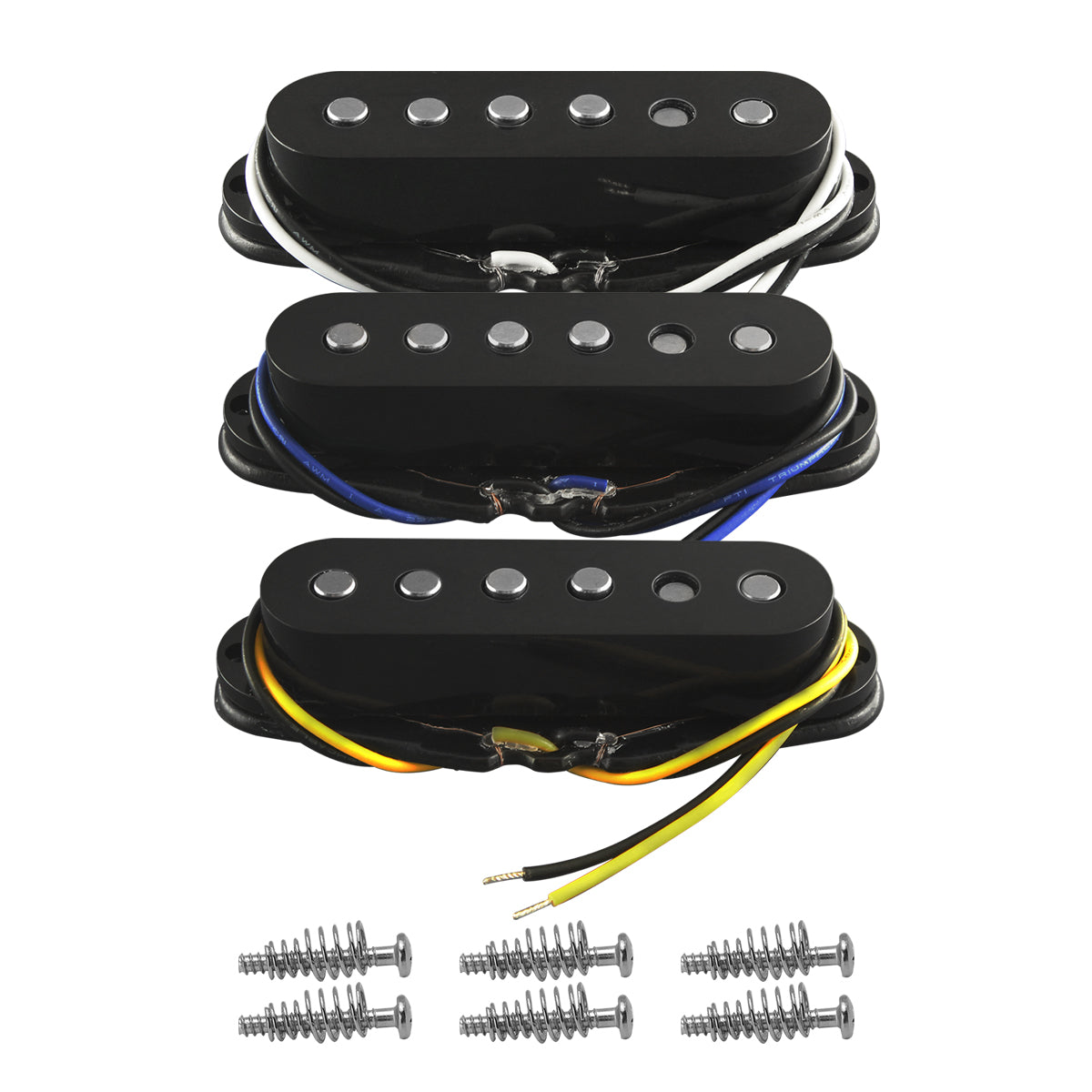 FLEOR Staggered-Pole Single Coil Pickup Alnico 5 For Strat | iknmusic