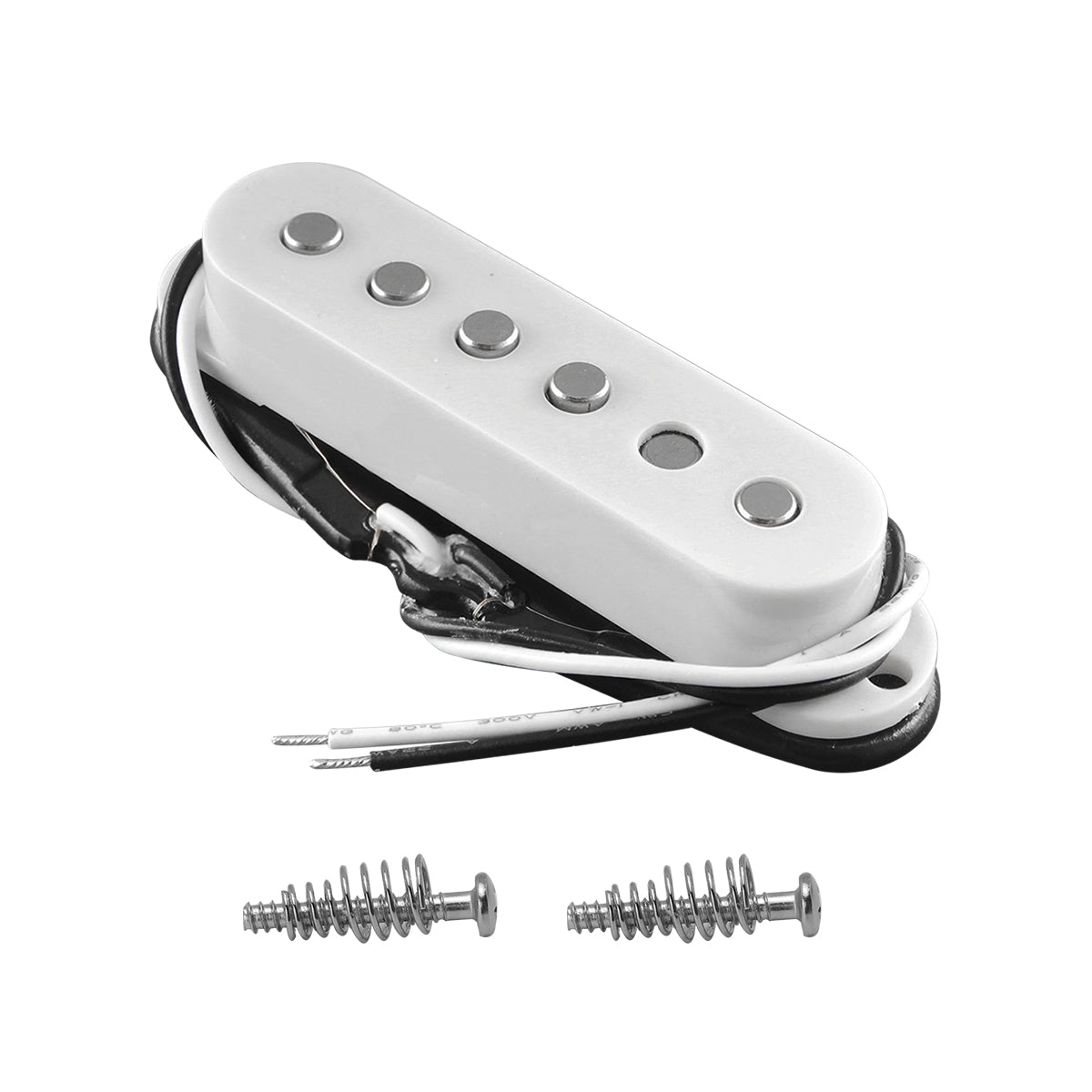 FLEOR Staggered-Pole Single Coil Pickup Alnico 5 For Strat | iknmusic