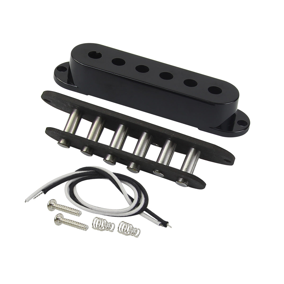 FLEOR DIY Vintage Alnico 5 Staggered Single Coil Pickup Kit | iknmusic