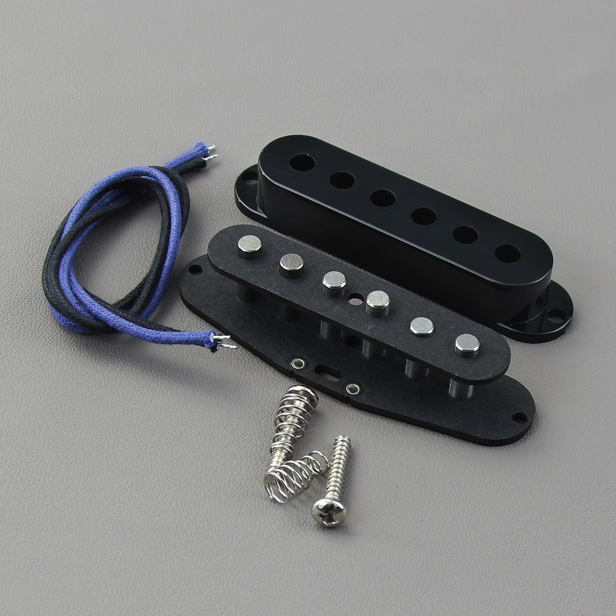 FLEOR DIY Vintage Alnico 5 Staggered Single Coil Pickup Kit | iknmusic