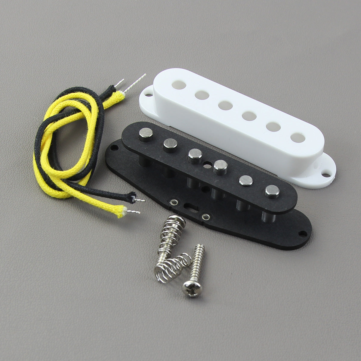 FLEOR DIY Vintage Alnico 5 Staggered Single Coil Pickup Kit | iknmusic