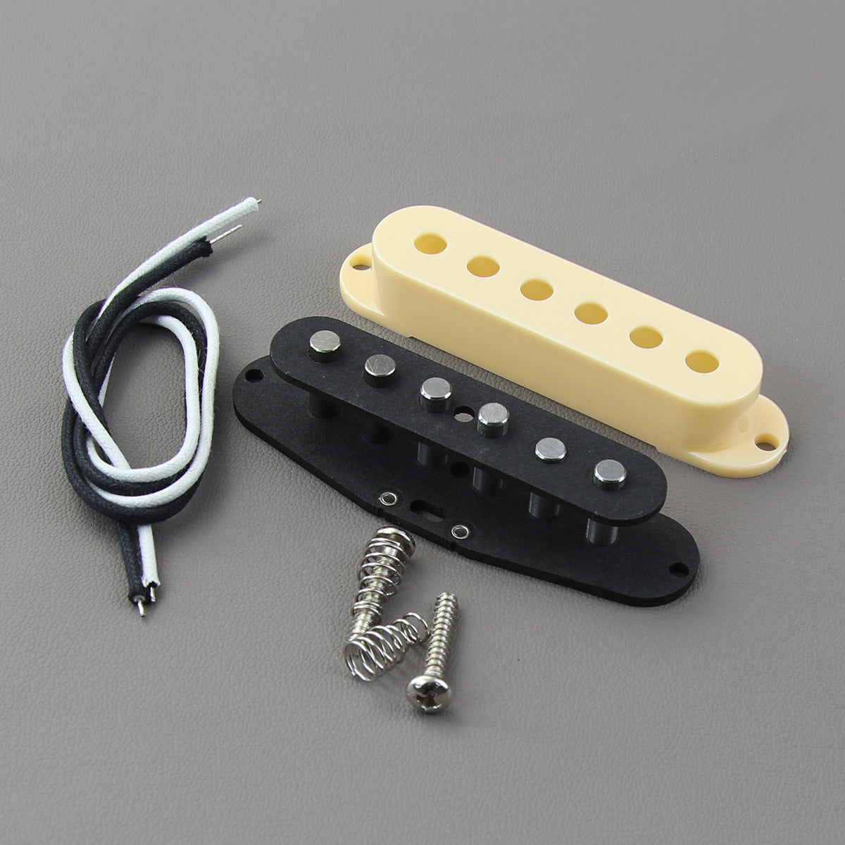 FLEOR DIY Vintage Alnico 5 Staggered Single Coil Pickup Kit | iknmusic