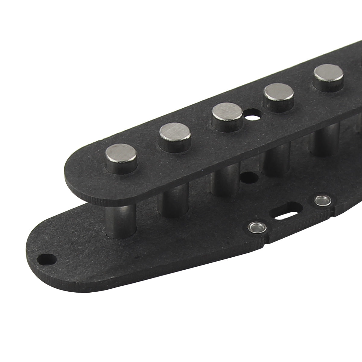 FLEOR DIY Flat Pole Vintage Alnico 5 Single Coil Pickup Kit | iknmusic