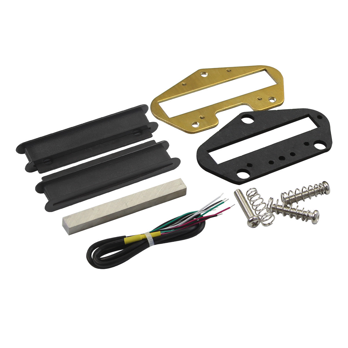 FLEOR Hot Rails Alnico 5 Tele Bridge Pickup DIY Kit | iknmusic