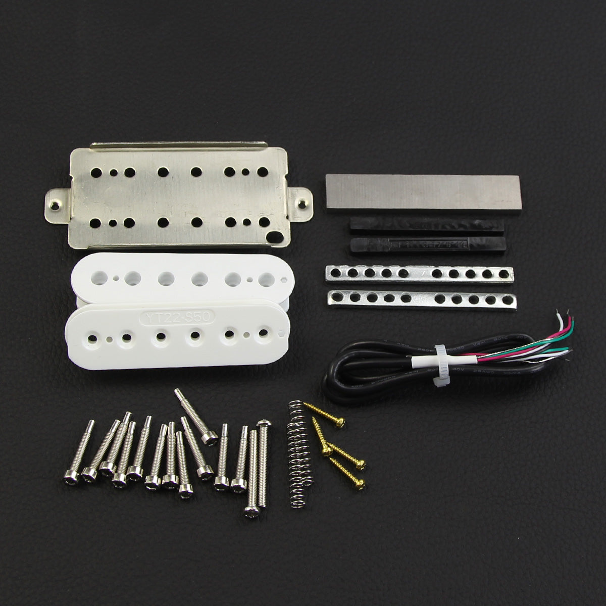 FLEOR Vintage Alnico 5 Guitar Humbucker Pickup DIY Kit | iknmusic