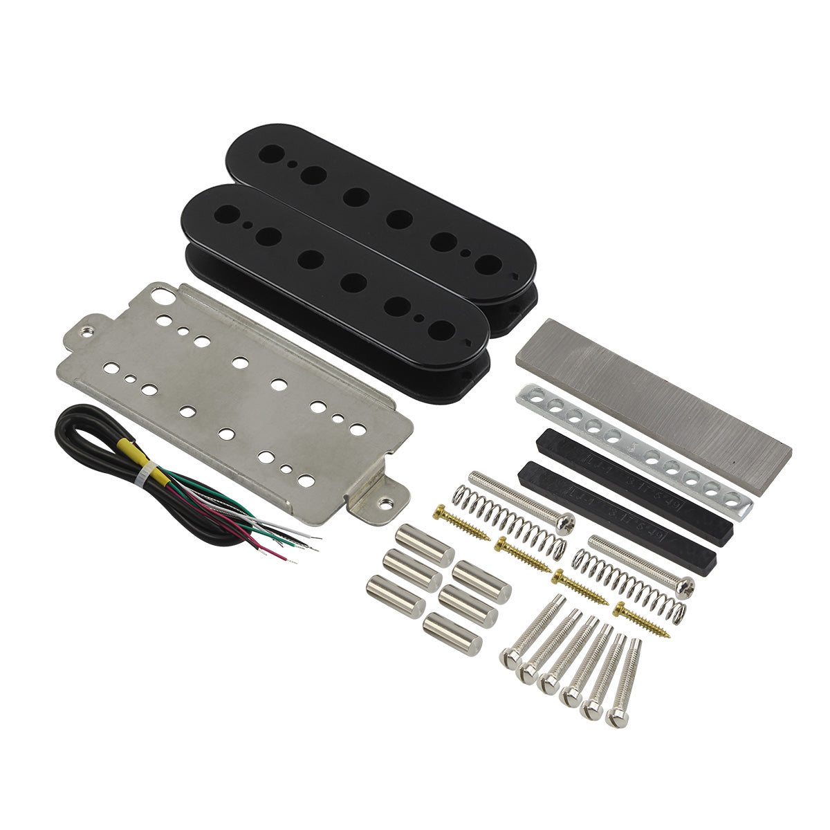 FLEOR Vintage Alnico 5 Pickup Humbucker Kit Parts | iknmusic