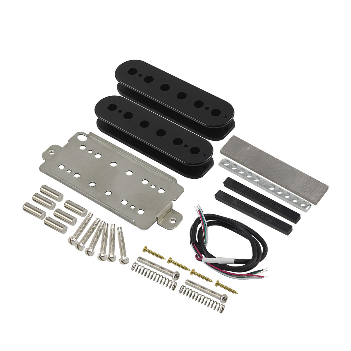 FLEOR Alnico 2 Humbucker Kit Double Coil Pickup DIY Parts | iknmusic