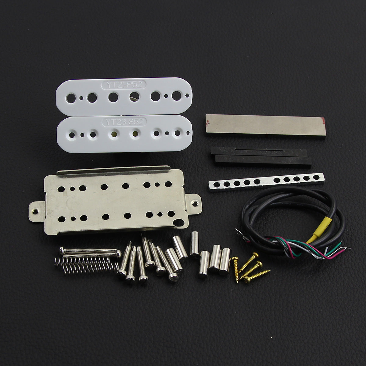 FLEOR Alnico 2 Humbucker Kit Double Coil Pickup DIY Parts | iknmusic