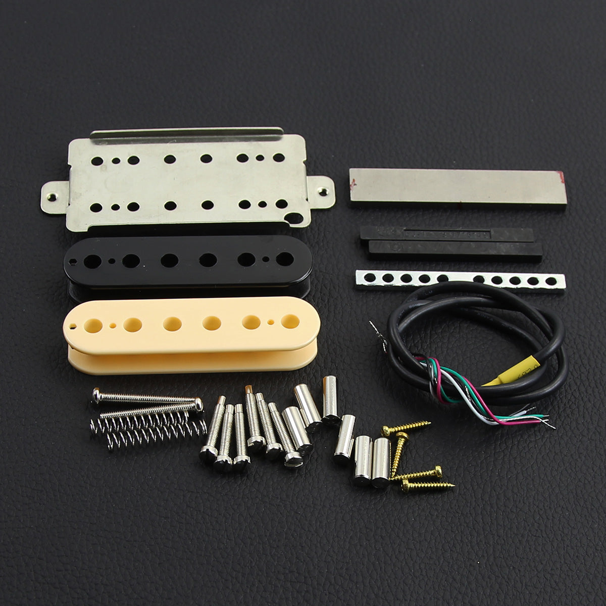 FLEOR Alnico 2 Humbucker Kit Double Coil Pickup DIY Parts | iknmusic