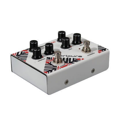 OriPure ResonanceOD - Overdrive and Reverb Dual Effects Pedal