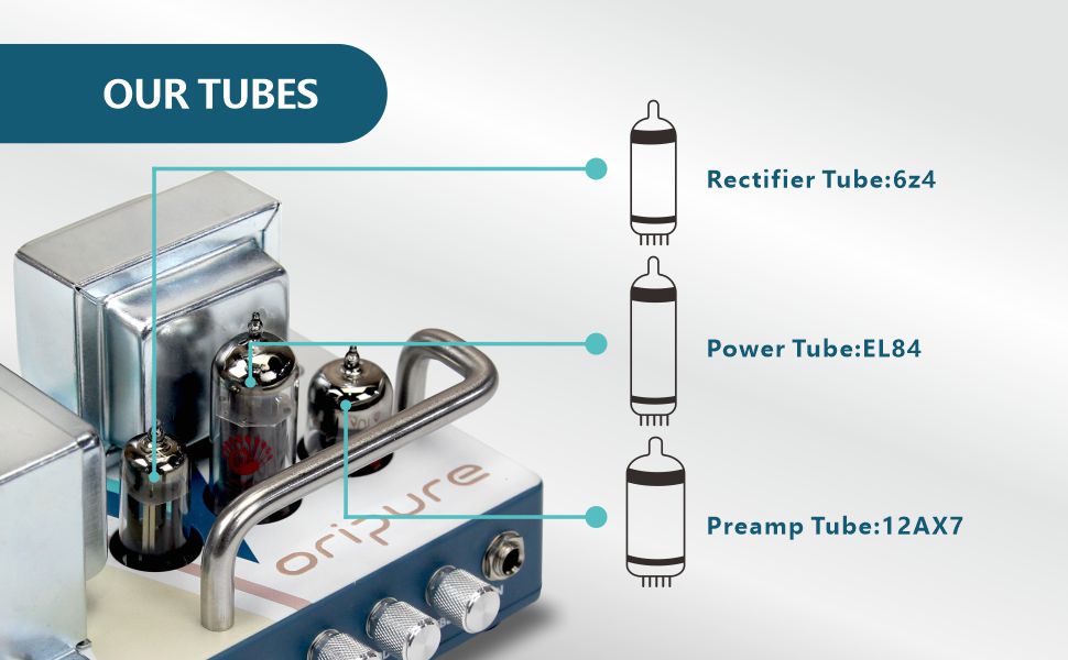 OriPure 5W All Tube Guitar Amplifier Head | iknmusic